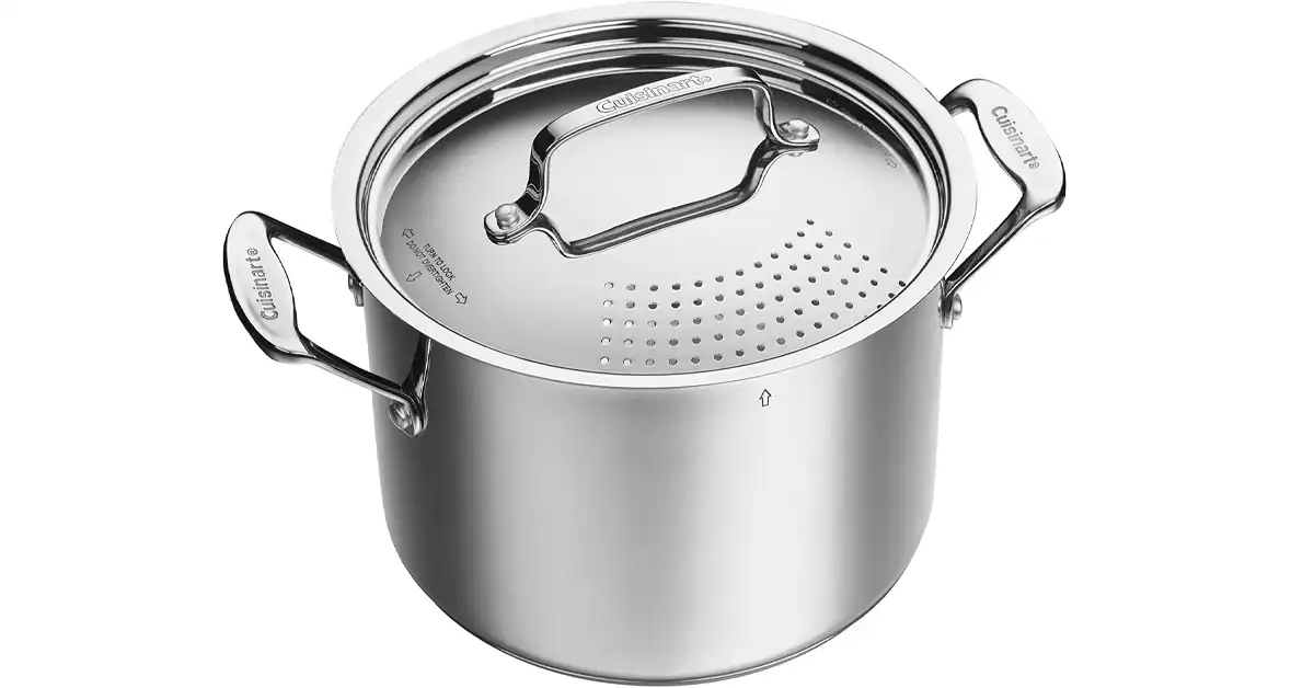 Pasta Cooker With Strainer Lid - Cuisinart