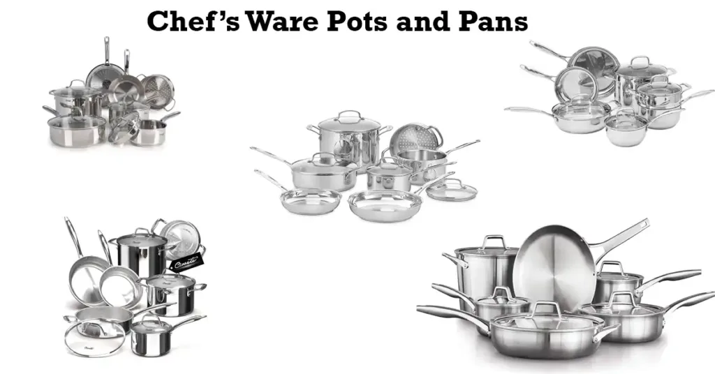 chef's ware pots and pans