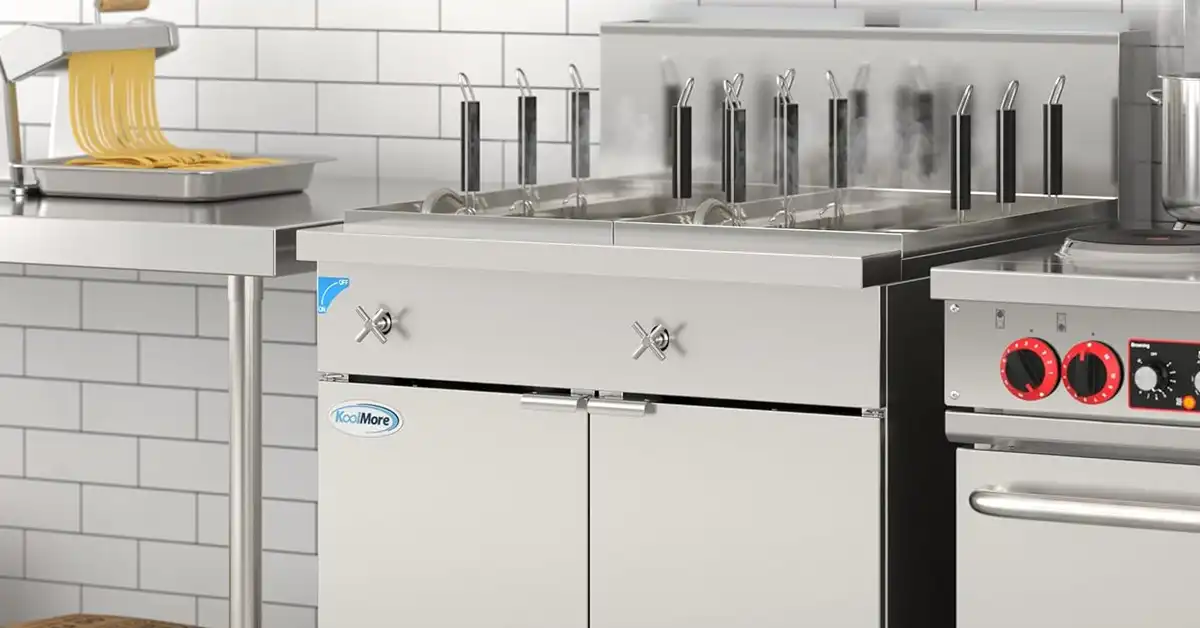 commercial gas pasta cooker