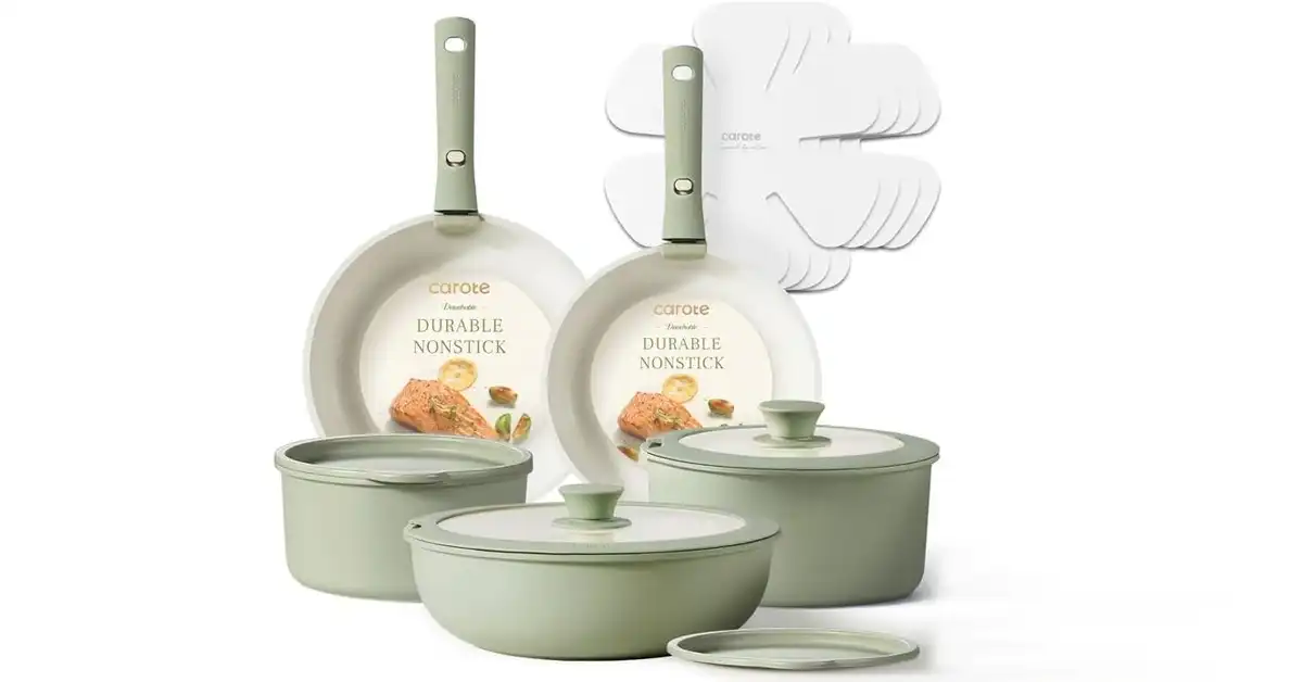 detachable ahndle pots and pans - CAROTE15pcs detachable ahndle pots and pans - CAROTE15pcs