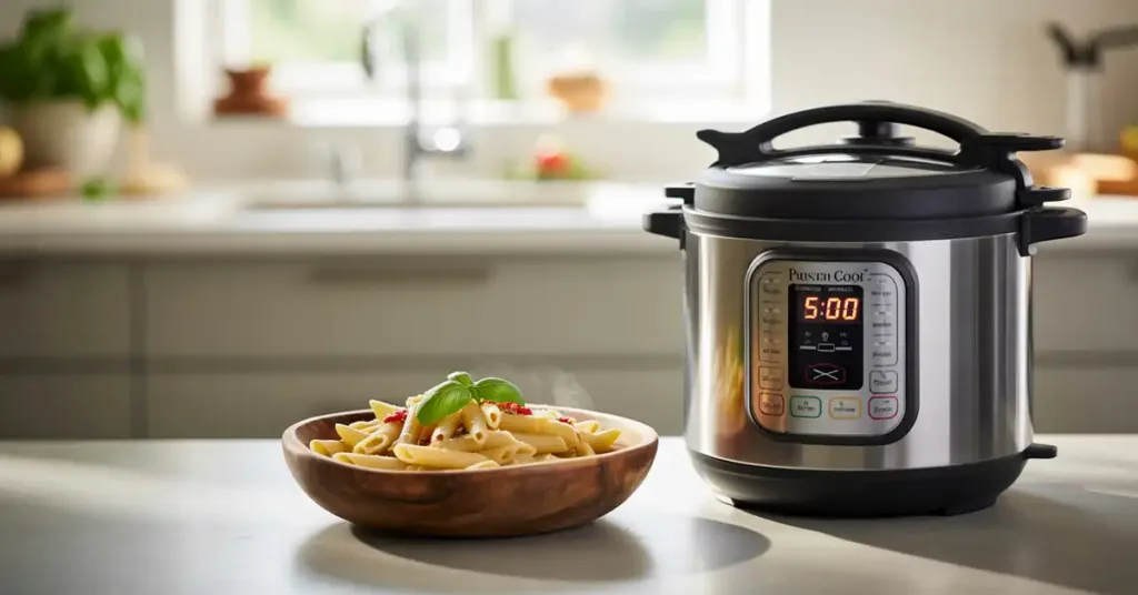 how long to cook pasta in a pressure cooker