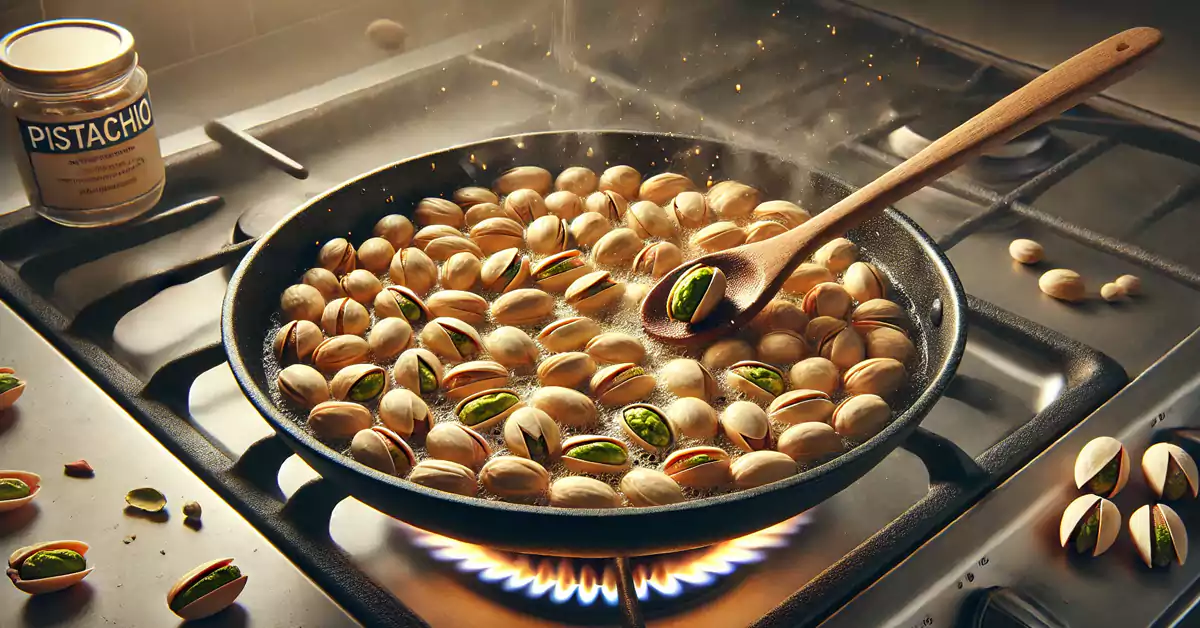 How to Roast Pistachios in a Pan