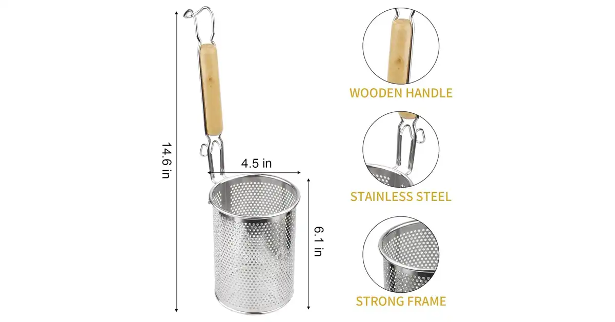 Pasta cooker baskets - MyLifeUNIT Pasta Strainer