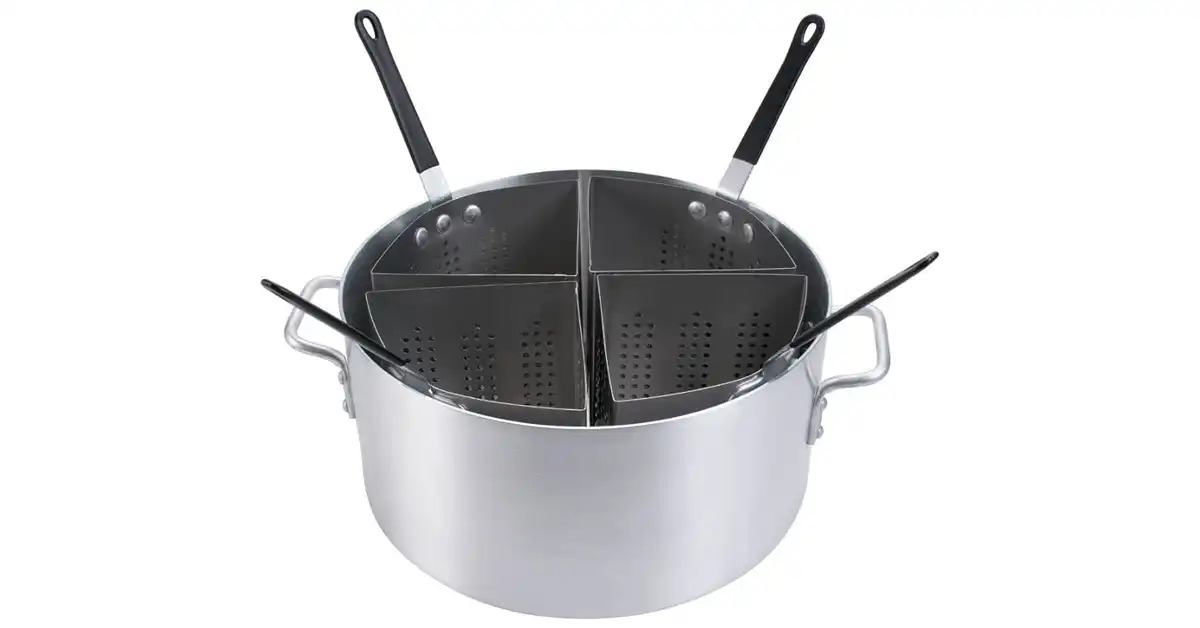 Aluminum pasta cooker 1 Aluminum pasta cooker