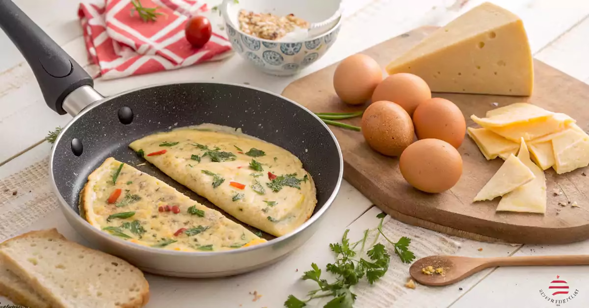 how to make omelet in frying pan