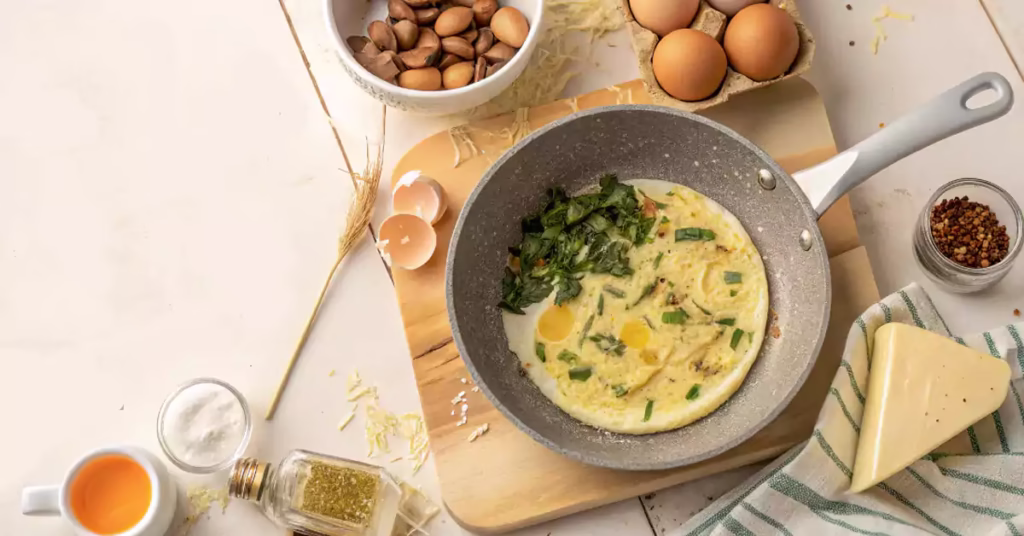 how to make omelet in frying pan