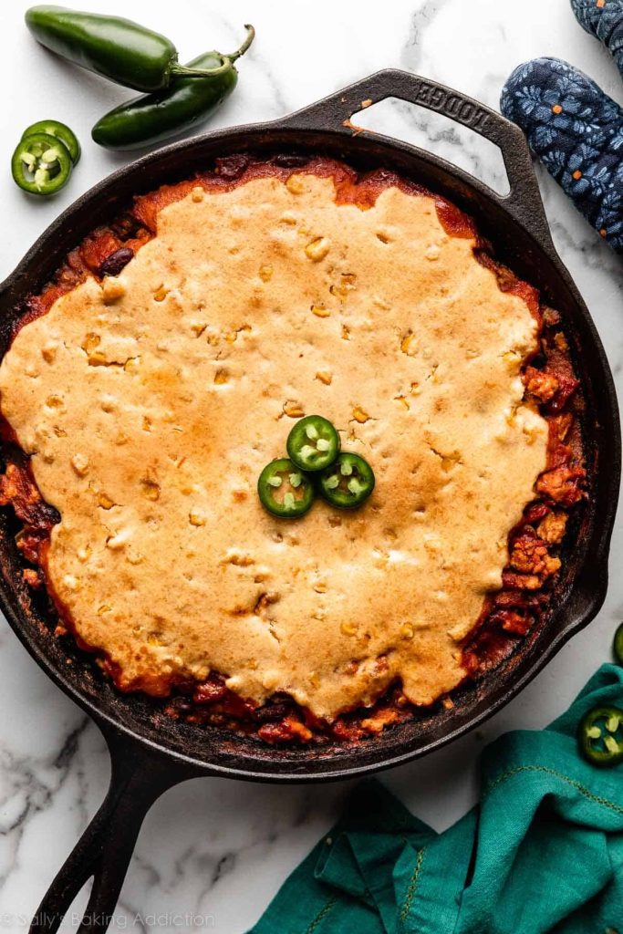 Cookie Skillet Chilis