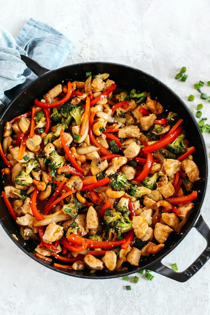 How to Cook Chicken Stir-Fry in a Pan