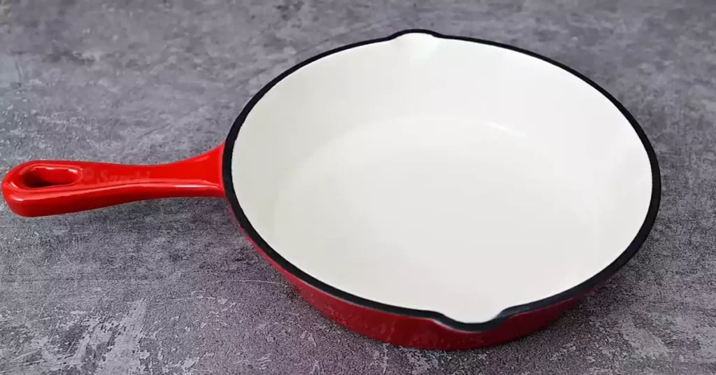enamel cast iron skillet