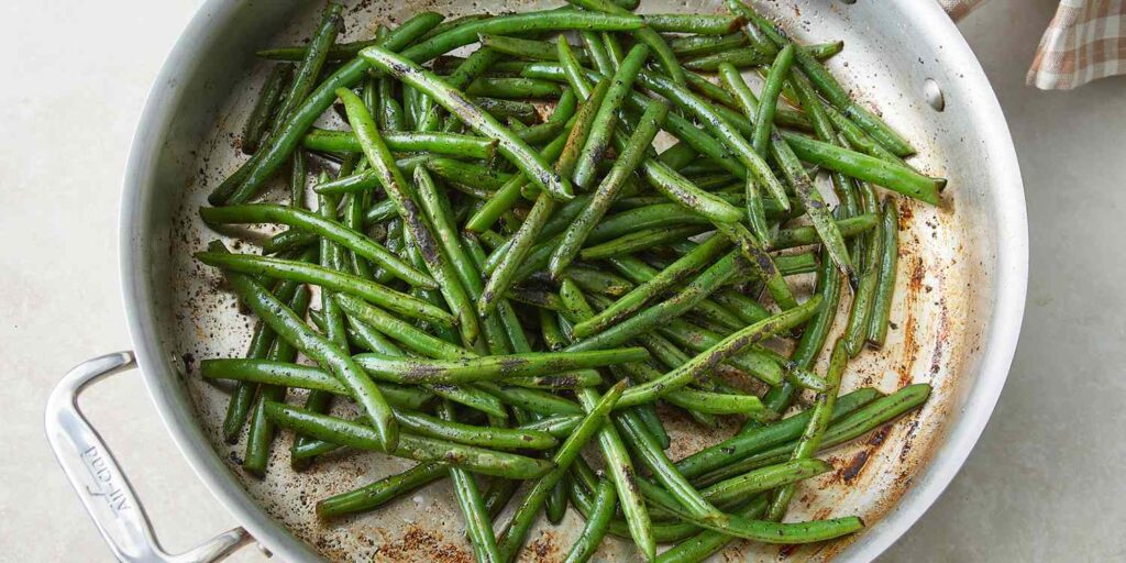 How to Pan Saute Green Beans
