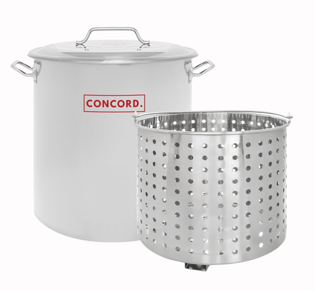 60 Quart Stainless Steel Pot With Basket