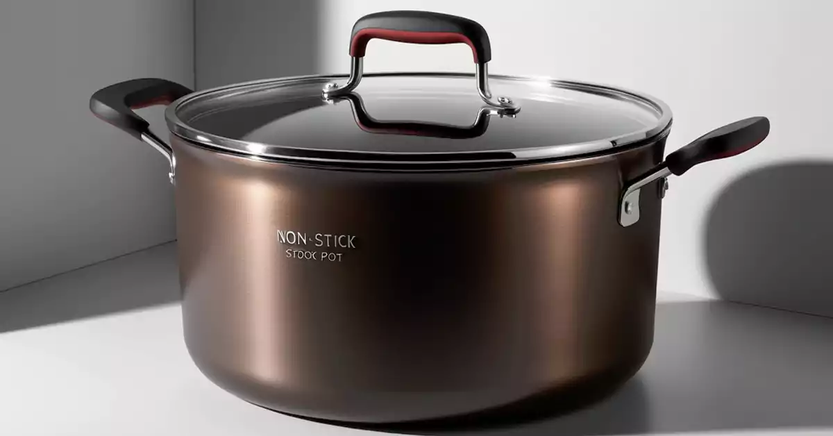 12 qt nonstick stock pot