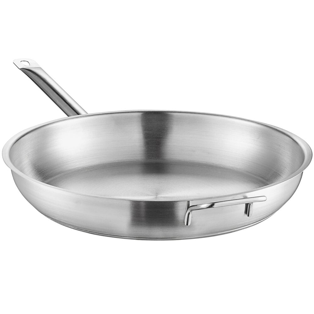 14 Inch Stainless Steel Frying Pan