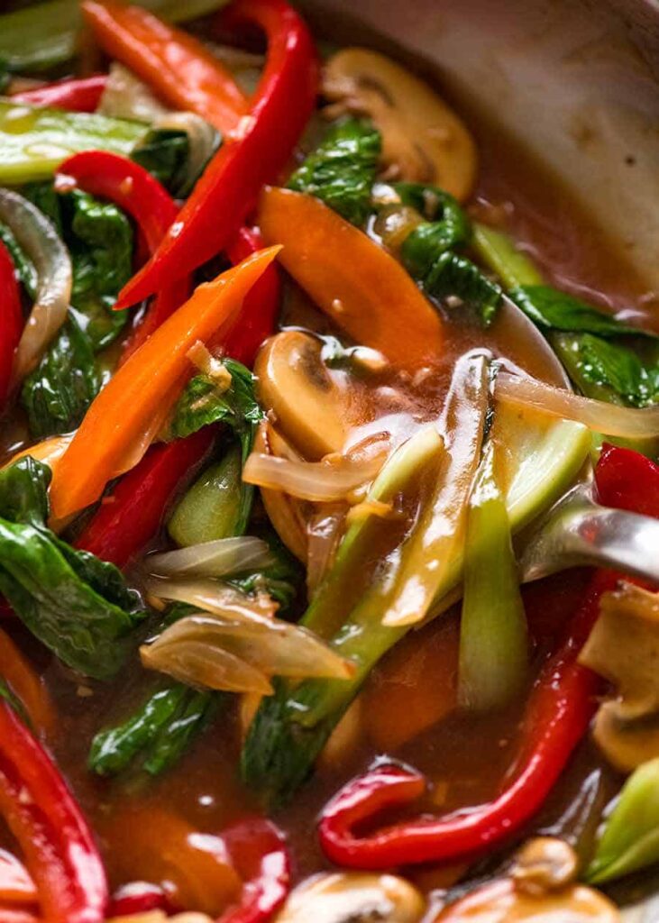 Asian Vegetable Stir Fry Recipe