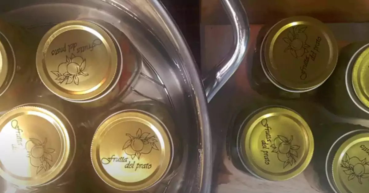 canning in stock pot