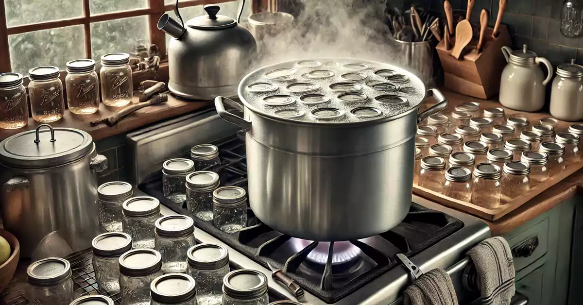 canning in stock pot2 canning in stock pot