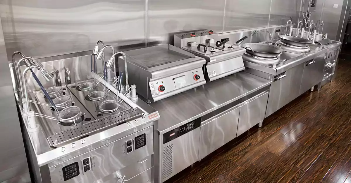 commercial noodle cooker