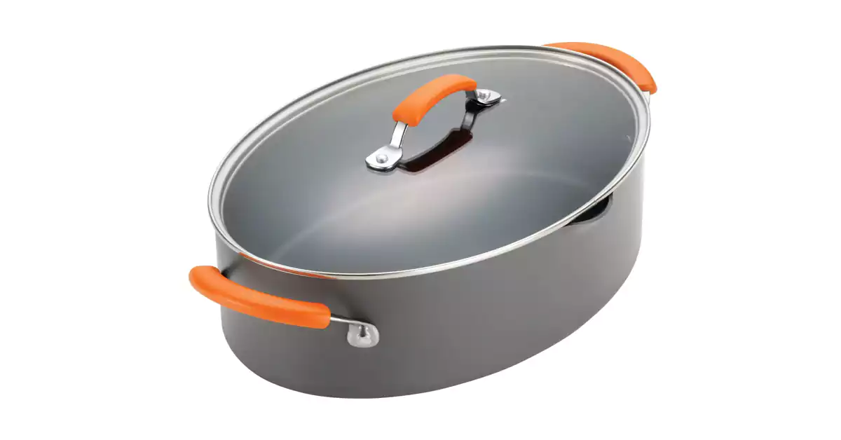 oblong pasta pot
