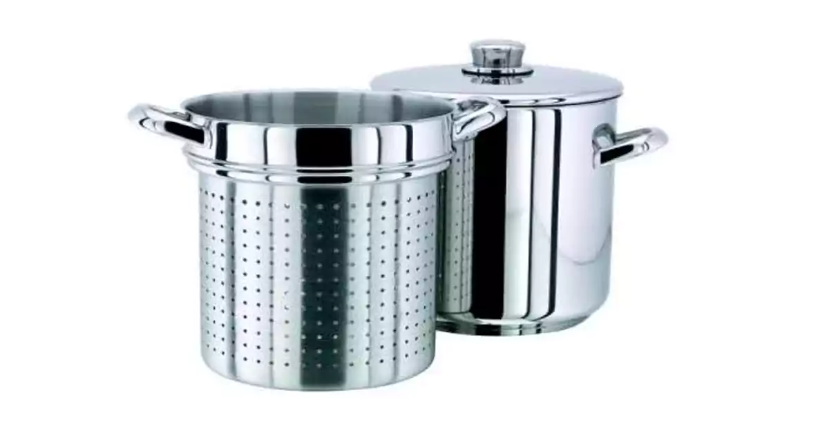 pasta pot with strainer insert