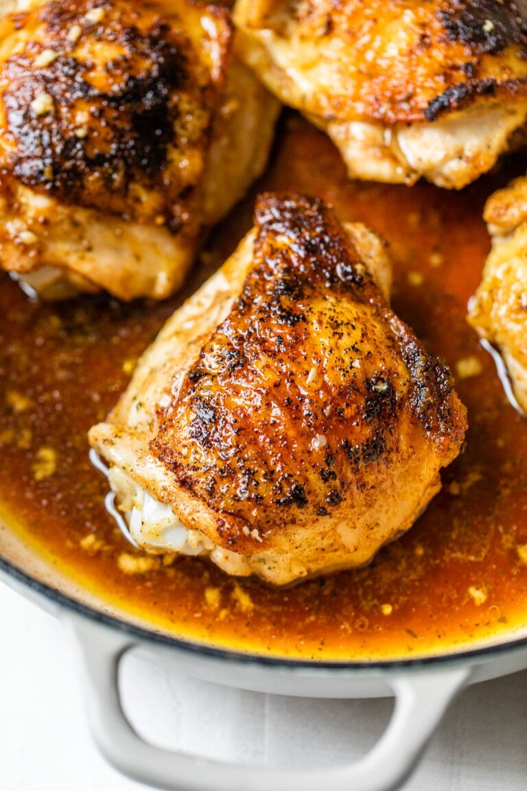 How Long to Pan Fry Chicken Thighs Bone-In