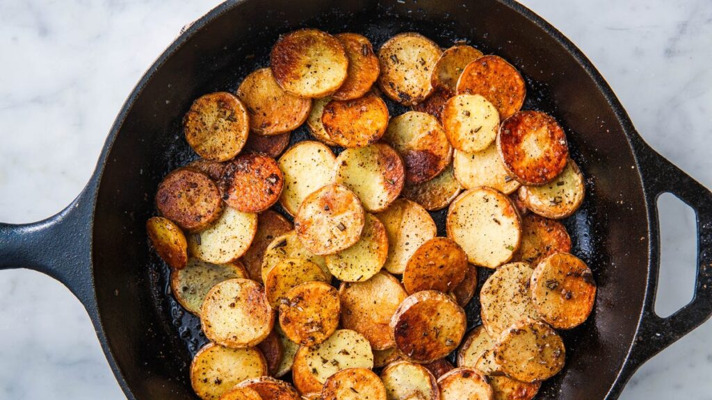 How to Pan Fry Potatoes
