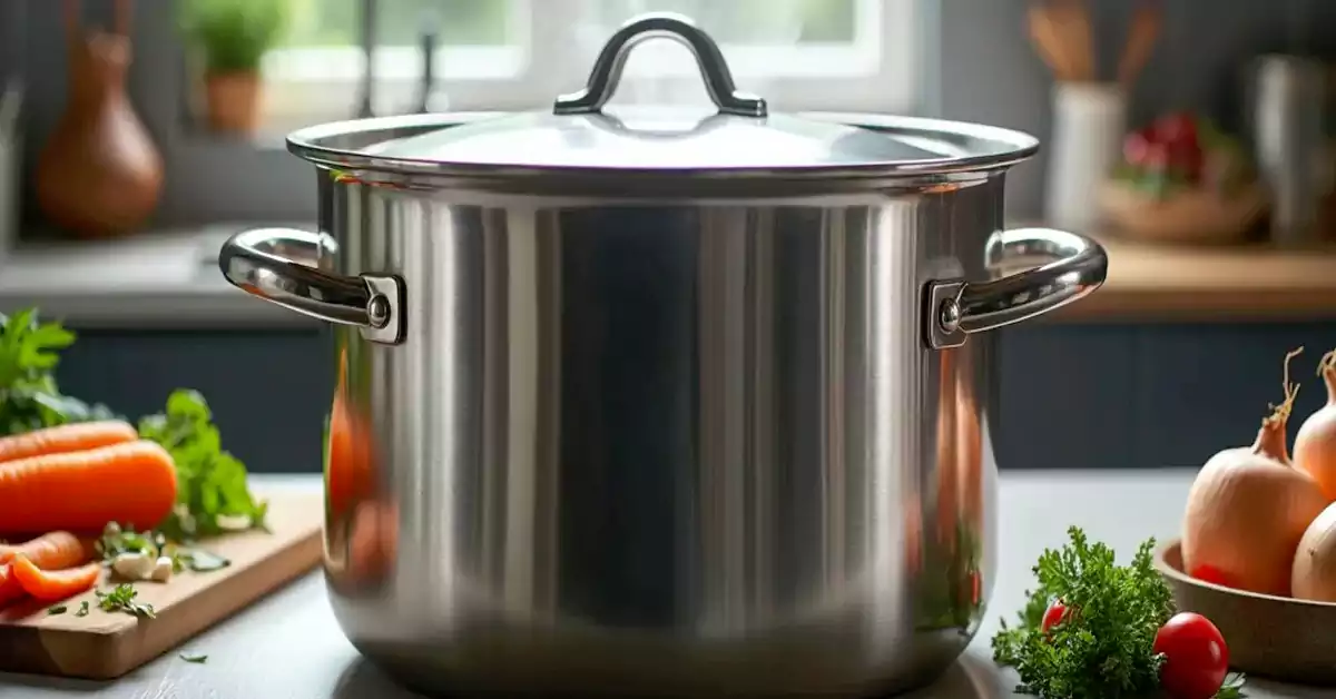 large soup pot

