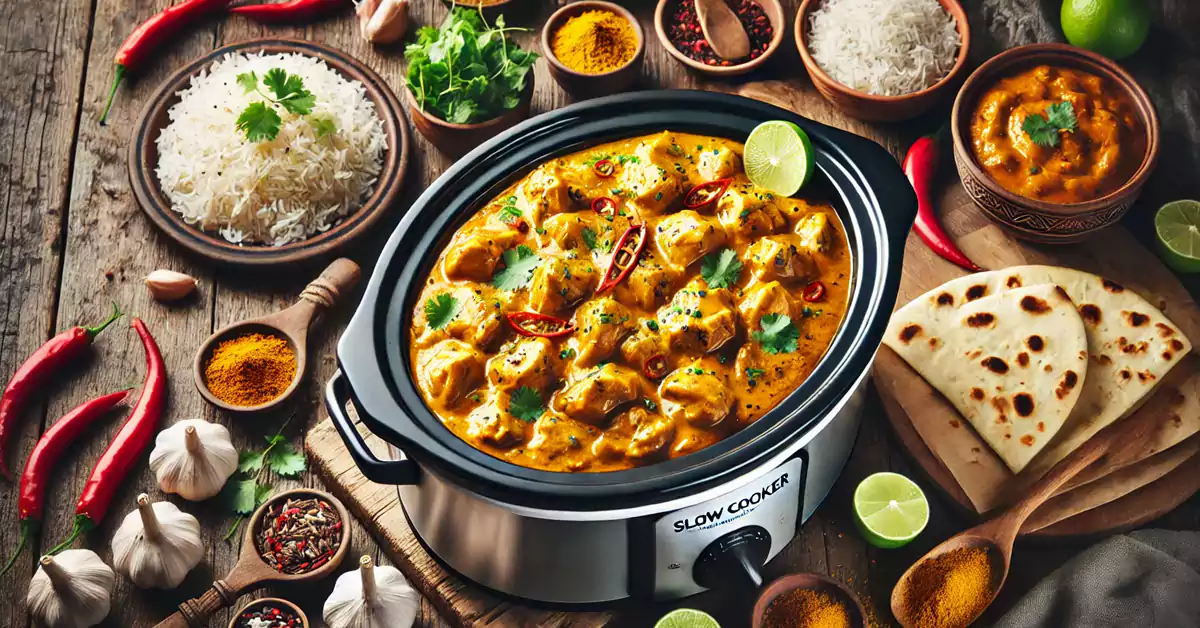 slow cooker chicken recipes - chicken curry