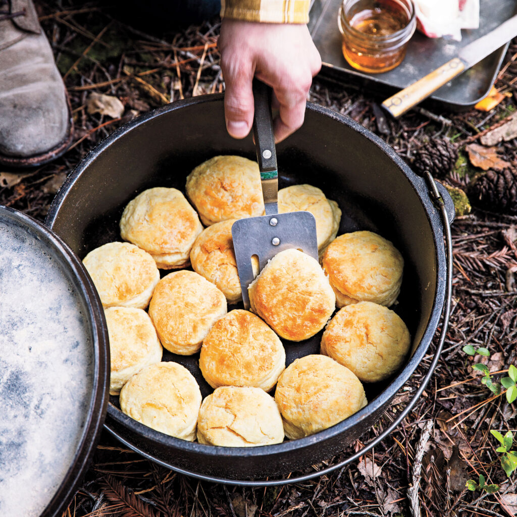 Dutch Oven Biscuits