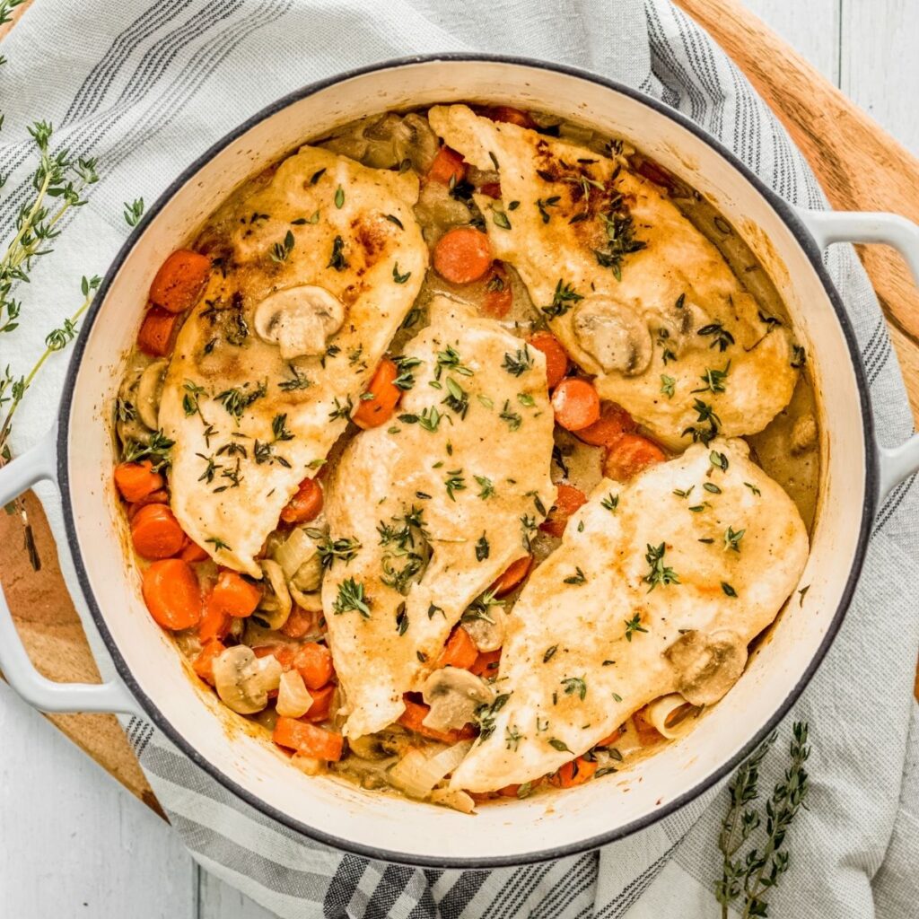 Dutch Oven Chicken Breast