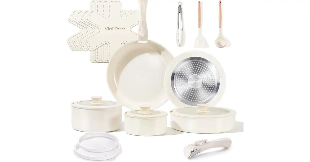 Pots And Pans With Removable Handle - Chefpower pots and pans withr emovable ahndles - checfpower