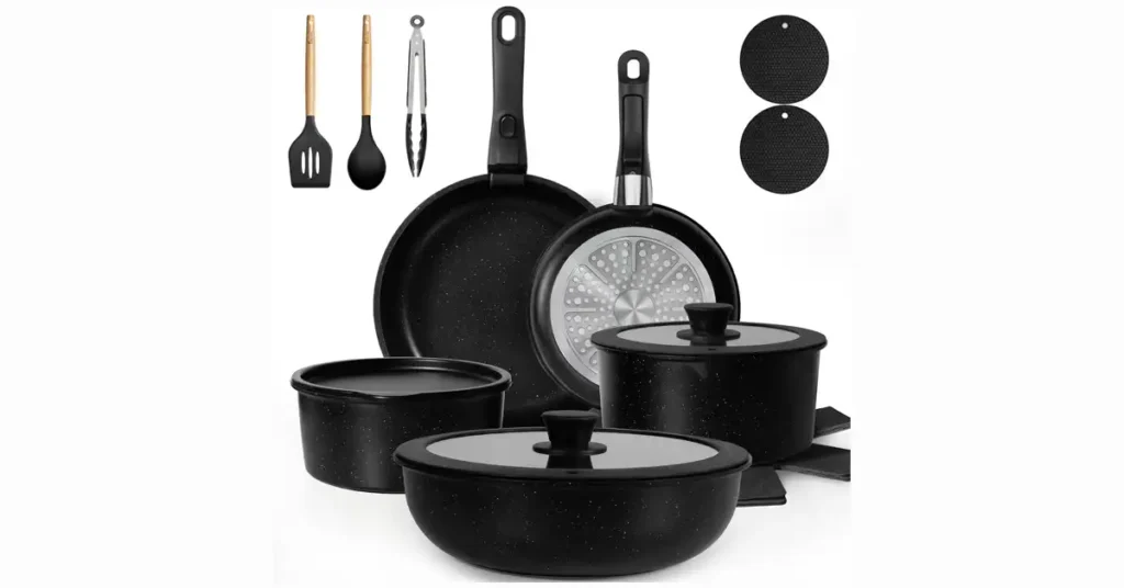 Pots And Pans With Removable Handle - KIKCOIN