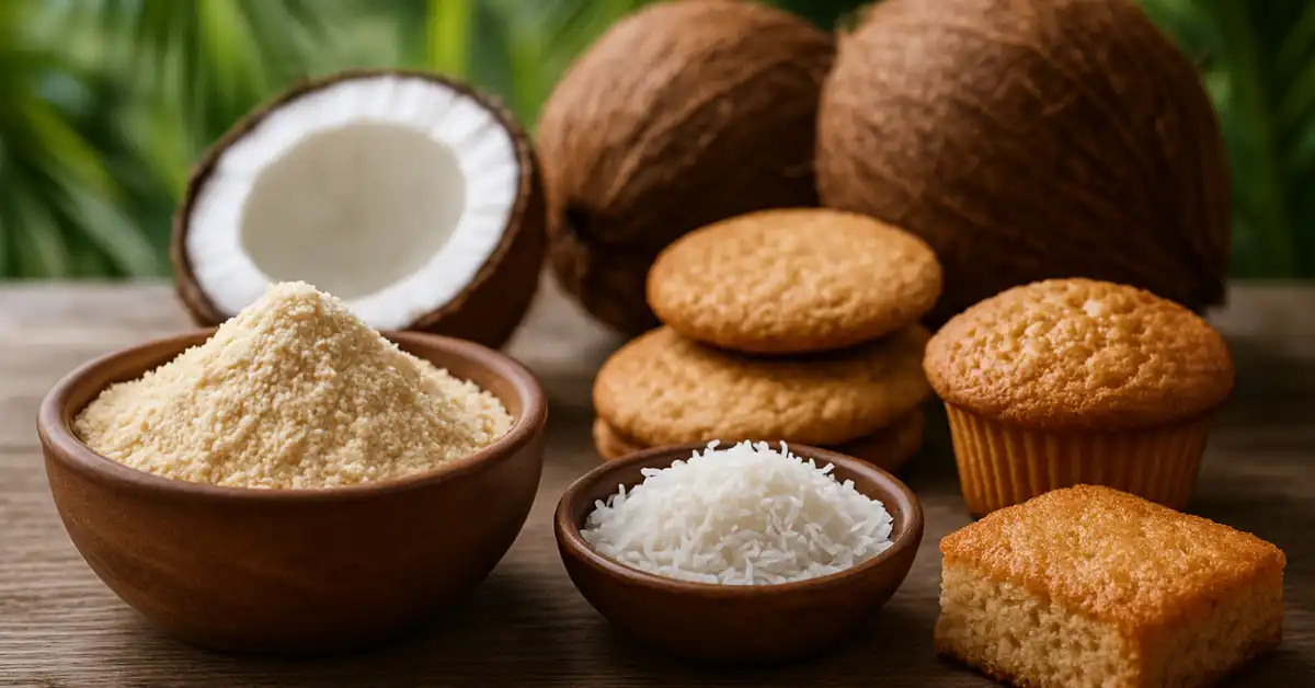 Flour Substitute for Baking, coconut flower