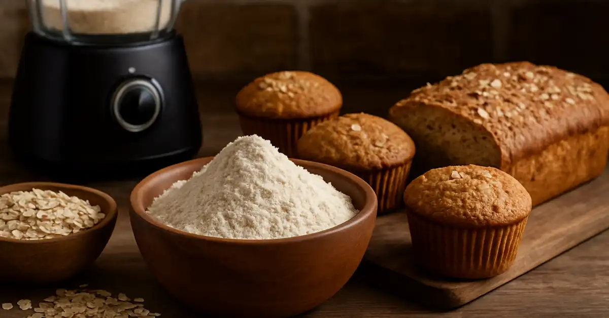 Flour Substitute for Baking, oat flower