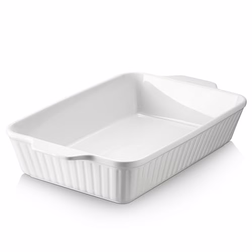 Covered Ceramic Casserole