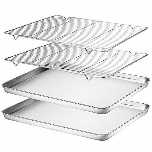 Stainless Steel Baking Sheet With Rack