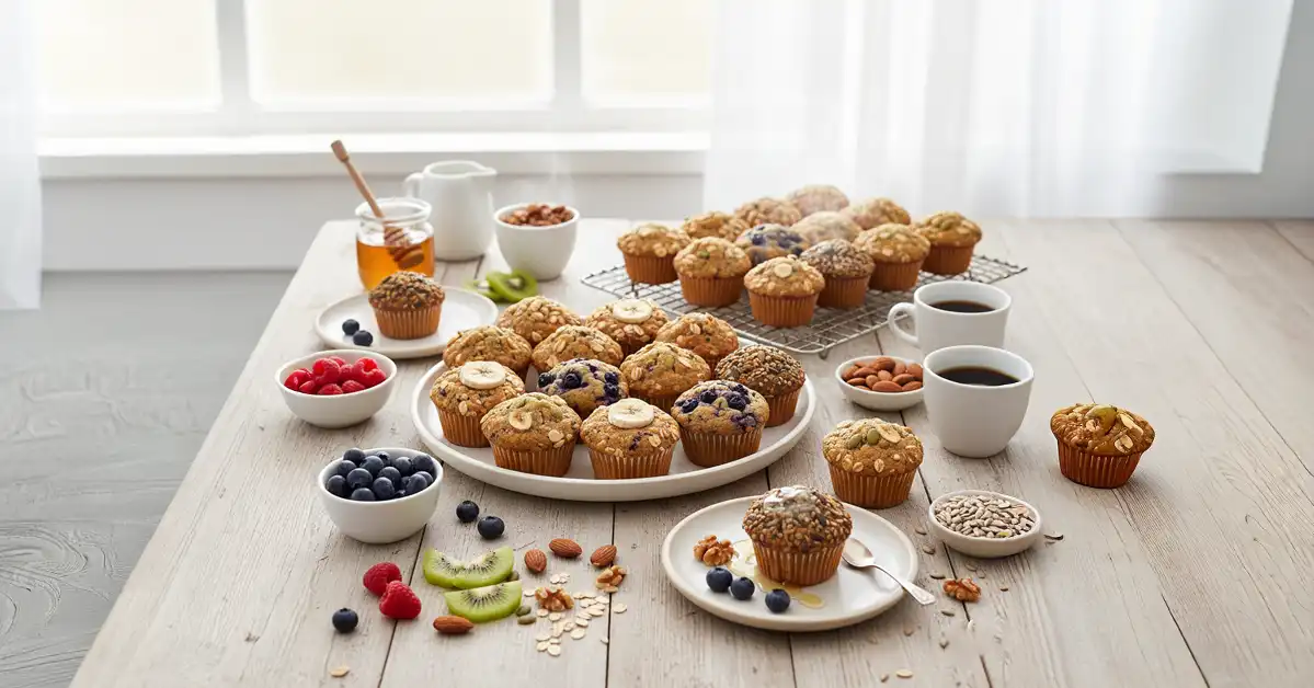 healthy mini muffin recipes-2 Healthy Mini Muffin Recipes