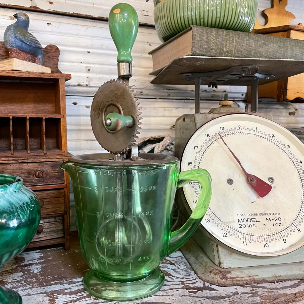 Vintage Measuring Cups Glass