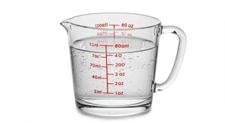 1 Glass of Water in Ml