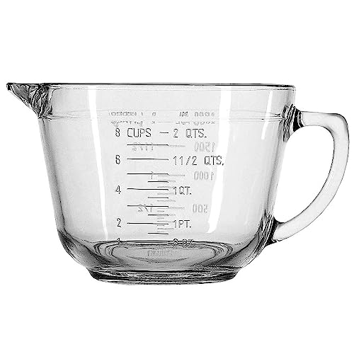 2 Qt Glass Measuring Cup