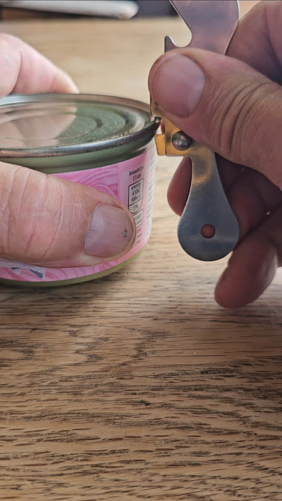 How to Open Can Using Can Opener