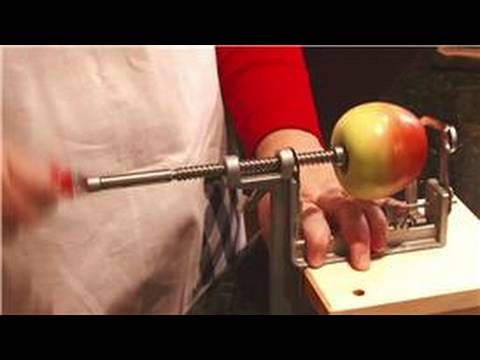 How to Operate an Apple Peeler