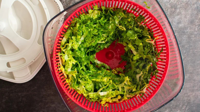 How to Use a Salad Spinner