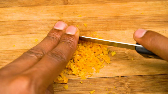 How to Zest an Orange Without a Zester