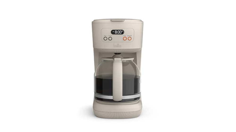 Cream Coloured Coffee Maker