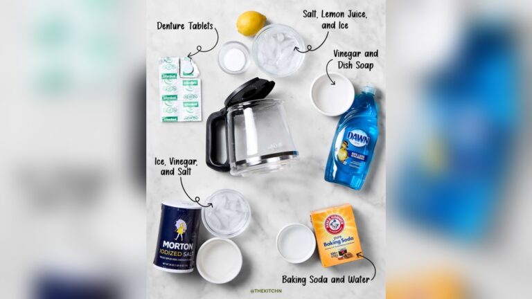 How to Clean a Glass Coffee Pot