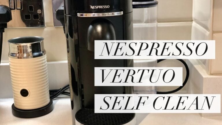 How to Clean Nespresso Vertuo Machine