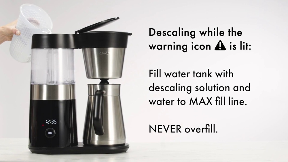 How to Descale Oxo Coffee Maker