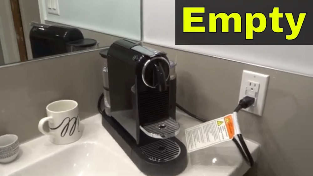 How to Drain Nespresso Machine