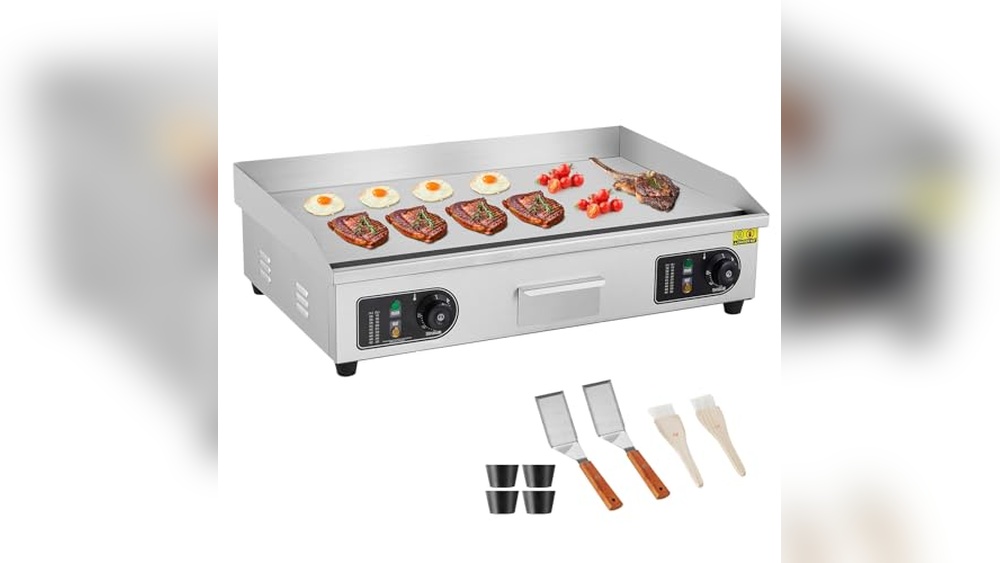 Commercial Electric Flat Top Grill