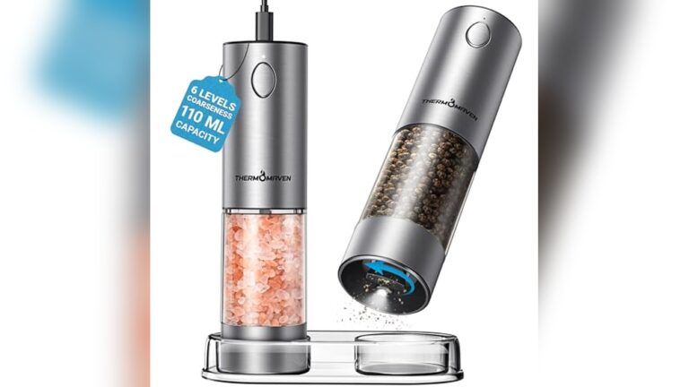 Electric Salt And Pepper Grinder Rechargeable